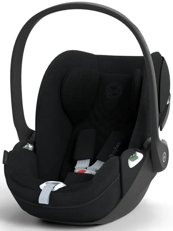 Автокресло 0+ CYBEX Cloud T i-size Plus Sepia Black, с рождения до 13 кг, рост от 45 до 87 см, черный