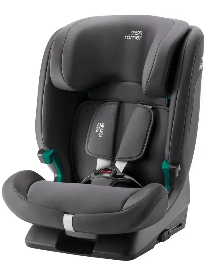 Автокресло 1/2/3 Britax Roemer EVOLVAFIX Midnight Grey, с 15 месяцев до 12 лет, (76 - 150 см), серый