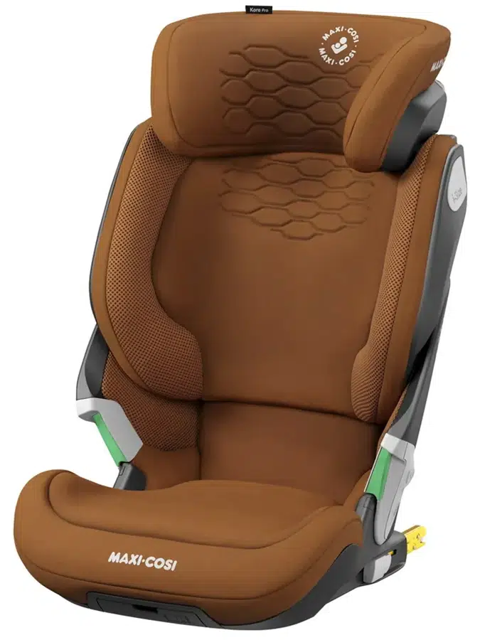 Автокресло 2/3 Maxi-cosi Kore Pro i-Size Auhtentic Cognac, от 3 до 12 лет (15-36 кг), Isofix