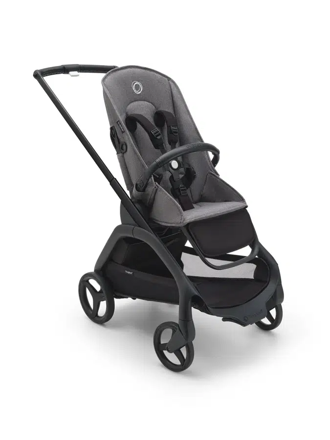 Коляска без капюшона Bugaboo Dragonfly base BLACK/GREY MELANGE 100047023
