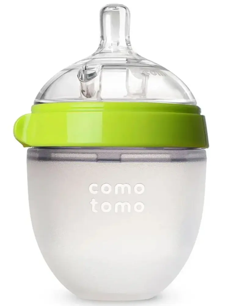 Бутылочка Comotomo для кормления 150мл зеленый 150G-EN