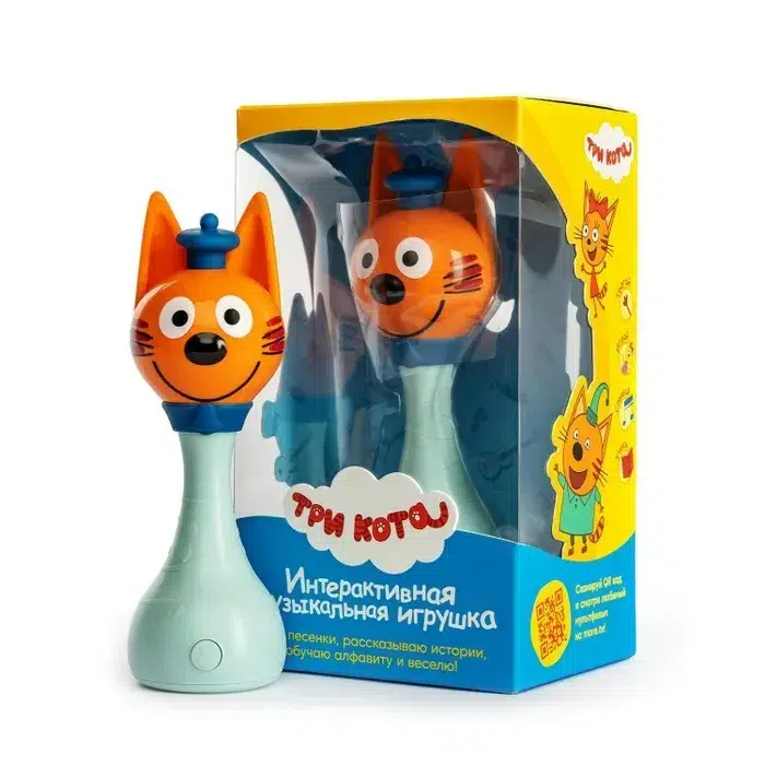 Музыкальная игрушка Alilo интерактивная Три кота Коржик 60048