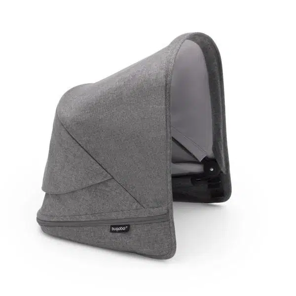Капюшон сменный для коляски Bugaboo Donkey 5 sun canopy Grey melange 100003002