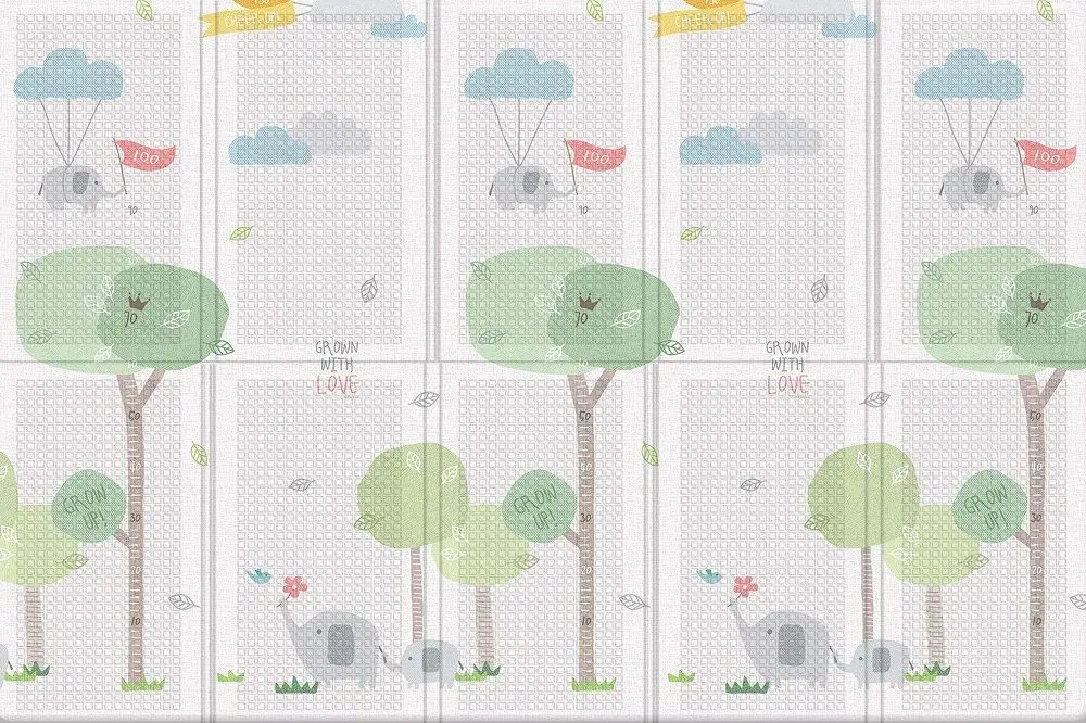 Коврик складной Parklon Portable 140x200x1 см, Веселая прогулка PM-421-GE