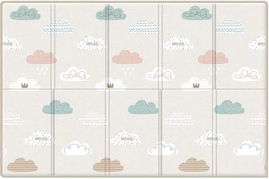 Коврик складной Parklon Sillky Portable 140x200x1см Облачка PMSC-421-CB