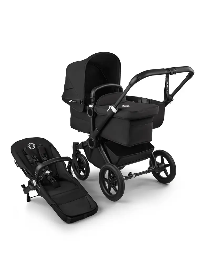 Коляска 2 в1 Bugaboo Donkey 5 Mono complete Black/Midnight black/Midnight black 100000002