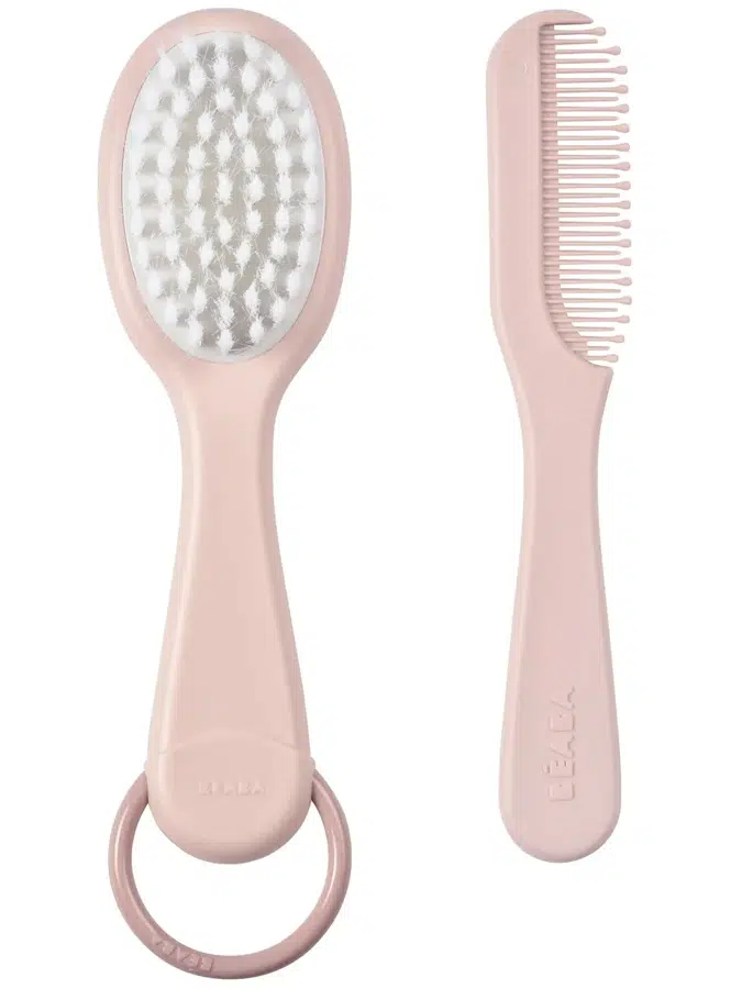 Комплект детских расчесок Beaba PEIGNE + BROSSE OLD PINK 920367