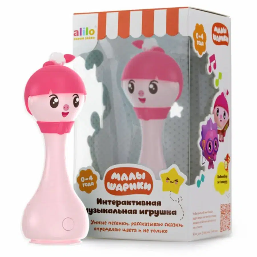 Музыкальная игрушка Alilo интерактивная Малышарики Нюшенька R1 62221