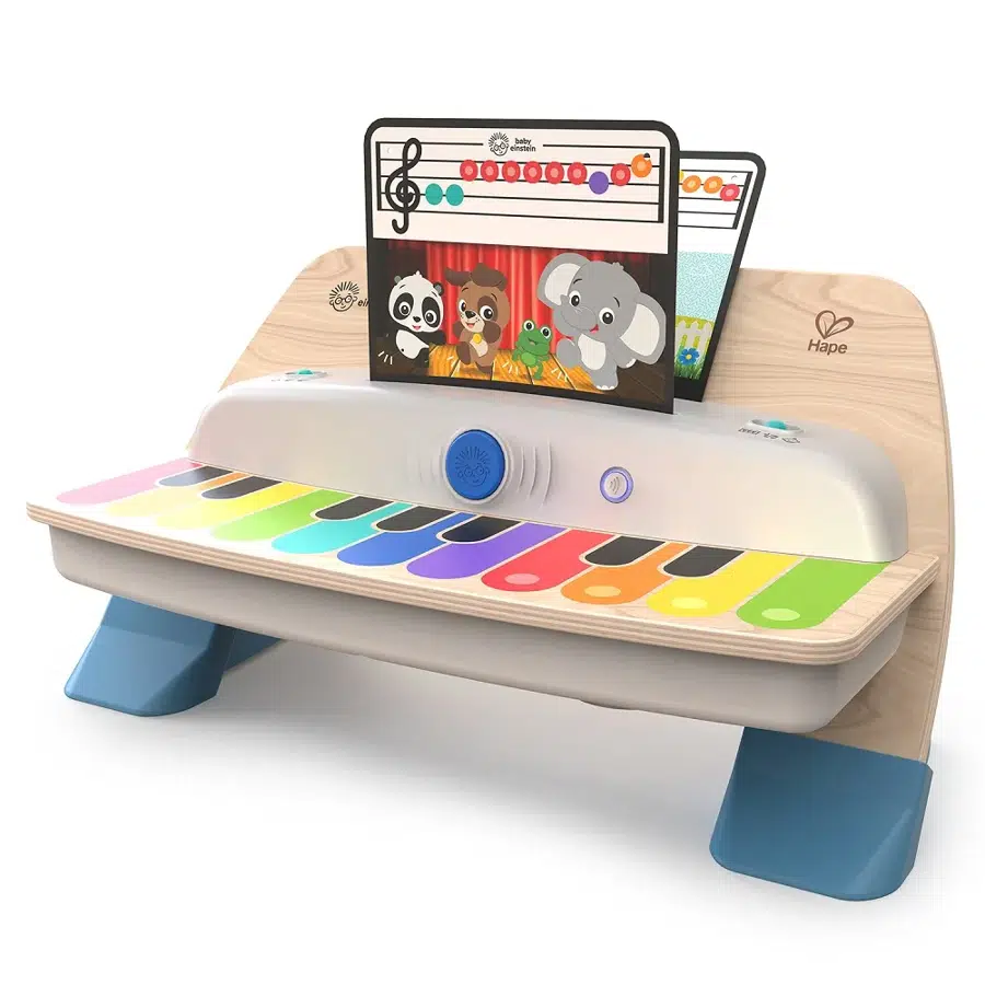 Музыкальная игрушка HAPE для малышей «Пианино» сенсорное, бежевое