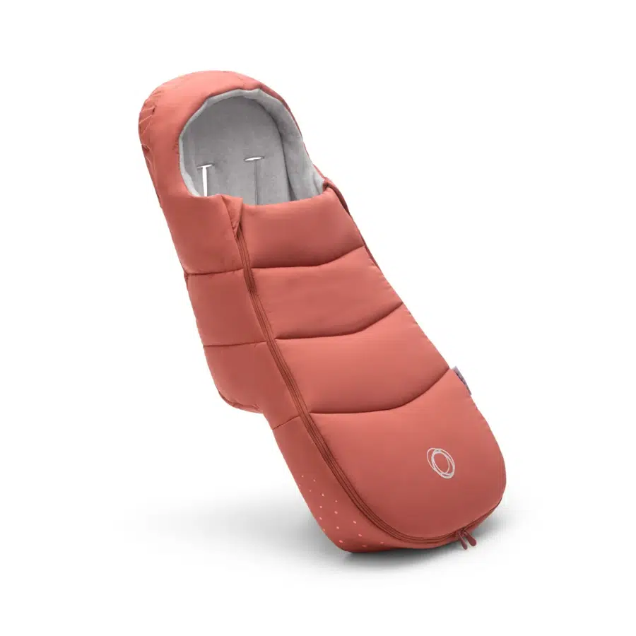 Конверт в коляску Bugaboo демисезонный, водоотталкивающий sunset red