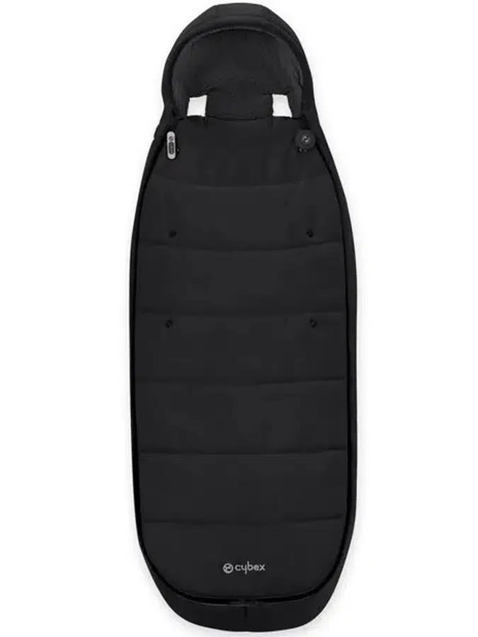 Накидка на ножки Cybex Moon Black 524000005, флис, черный
