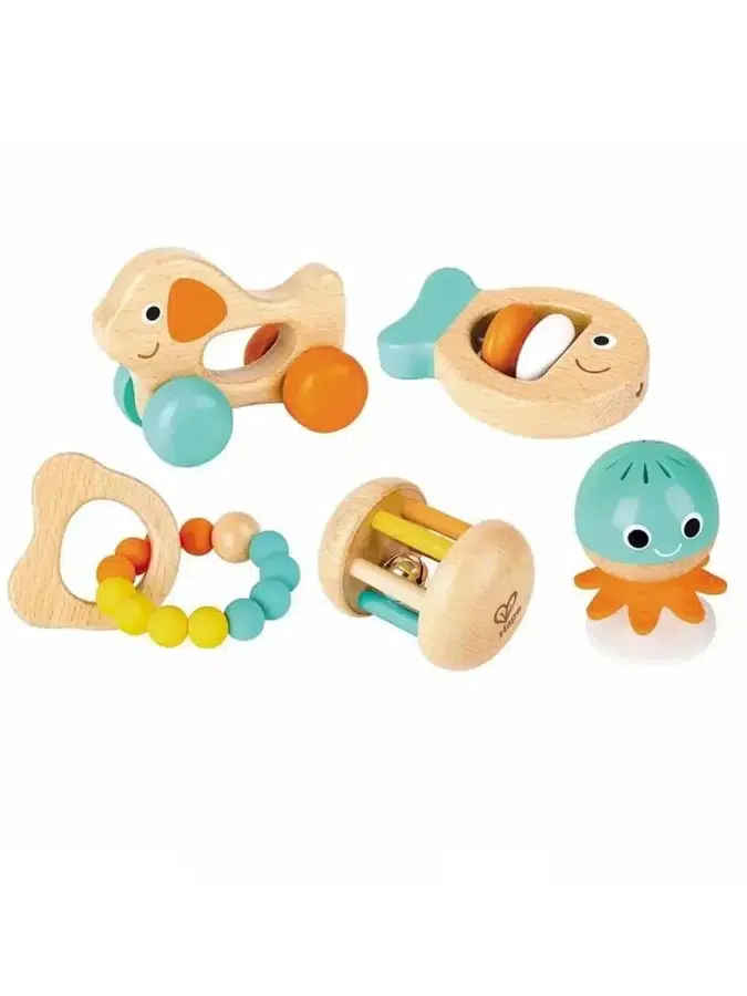 Набор погремушек HAPE «Подарочный» 5 предметов