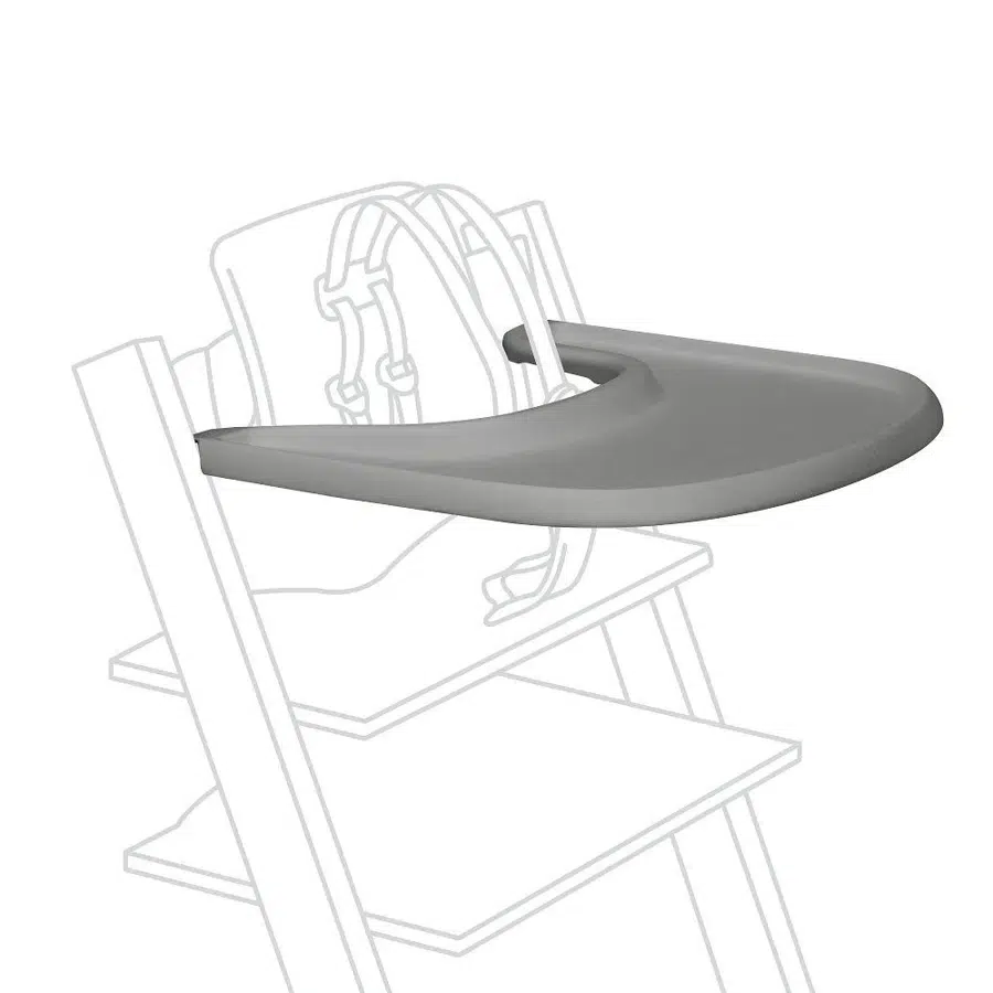 Поднос Stokke Tray для крепления на детский стул Tripp Trapp Серый (Grey) 428504