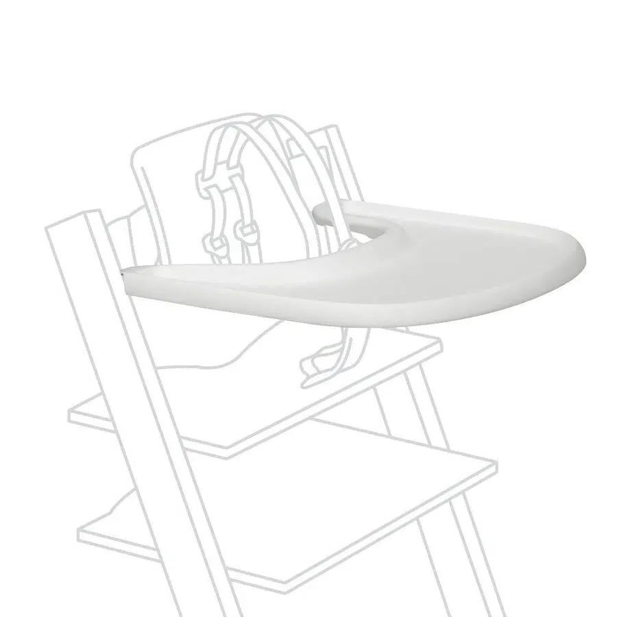 Поднос Stokke Tray для крепления на детский стул Tripp Trapp Белый (White) 428501