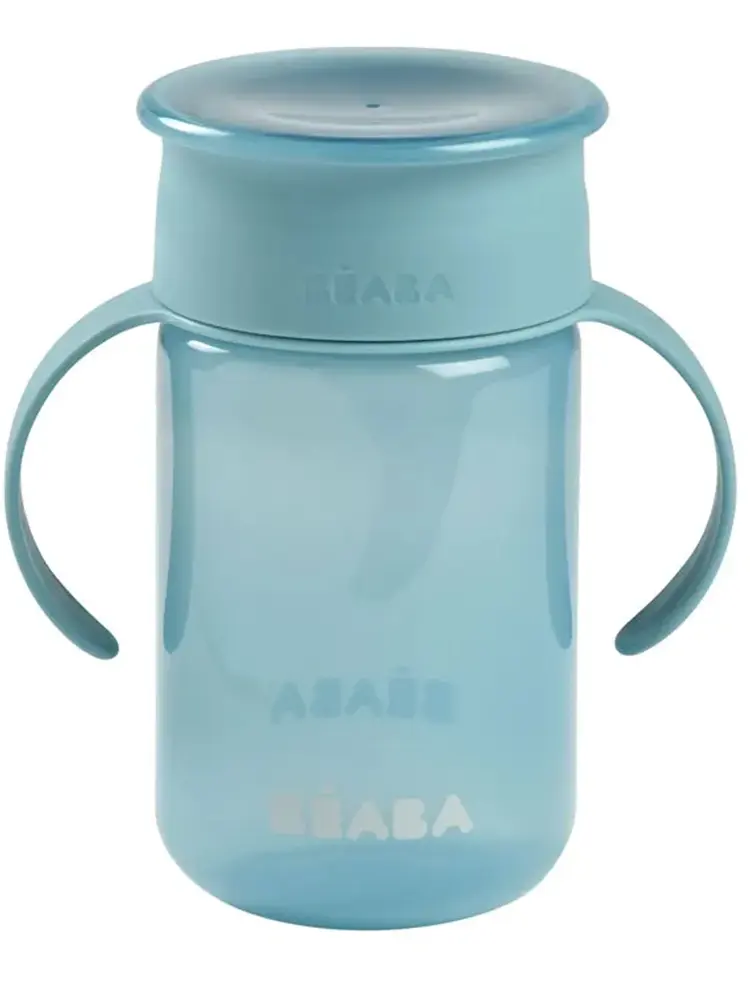 Поильник (бутылочка) Beaba 340 мл. TASSE APPRENTISSAGE 360° СИНИЙ (BLUE) 913572