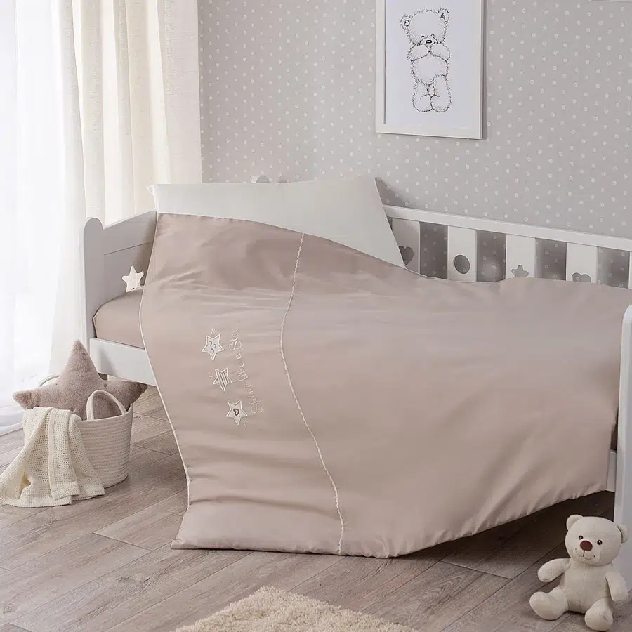 Постельное белье PERINA Little Star 160х80 см 3 предмета песочный ПК3-07.12