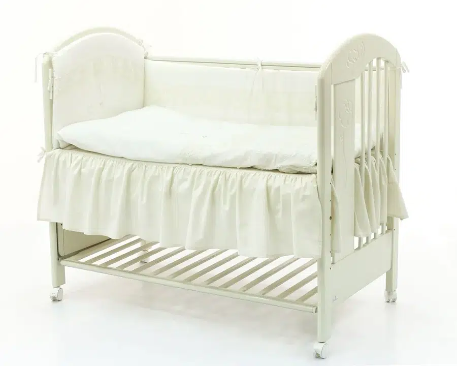 Простыня FUNNABABY с воланом 60*120 крем