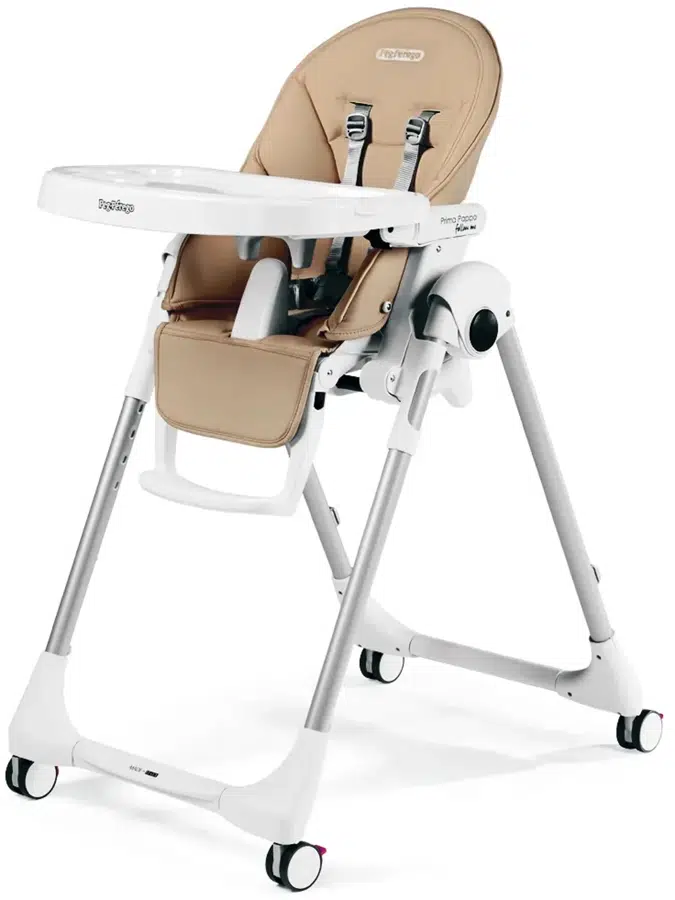 Стул для кормления Peg-Perego Prima Pappa Follow Me Noce бежевый