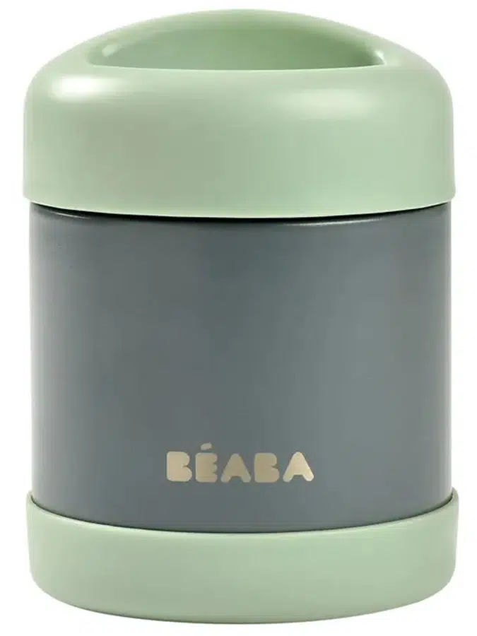 Термос-термоконтейнер Beaba Thermoportion, нержавеющая сталь, герметичный, THERMO-PORTION INOX 300 MGREY 914007