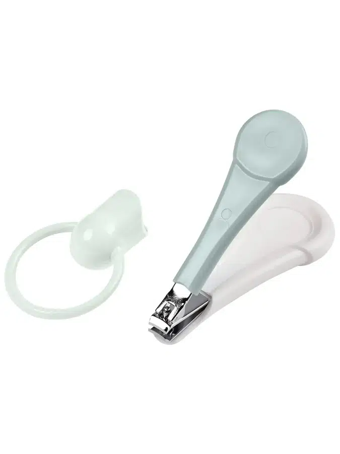 Щипчики Beaba для стрижки ногтей COUPE ONGLE GREEN BLU 920362