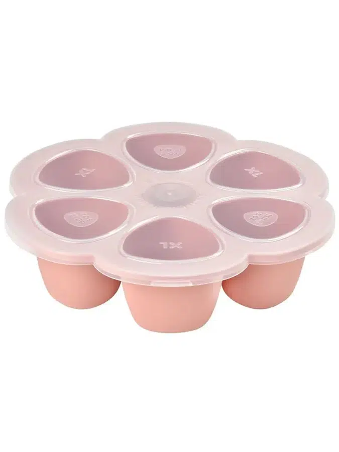 Контейнер Beaba силикон. для заморозки / MULTIPORTIONS 6*150ML OLD PINK 912615