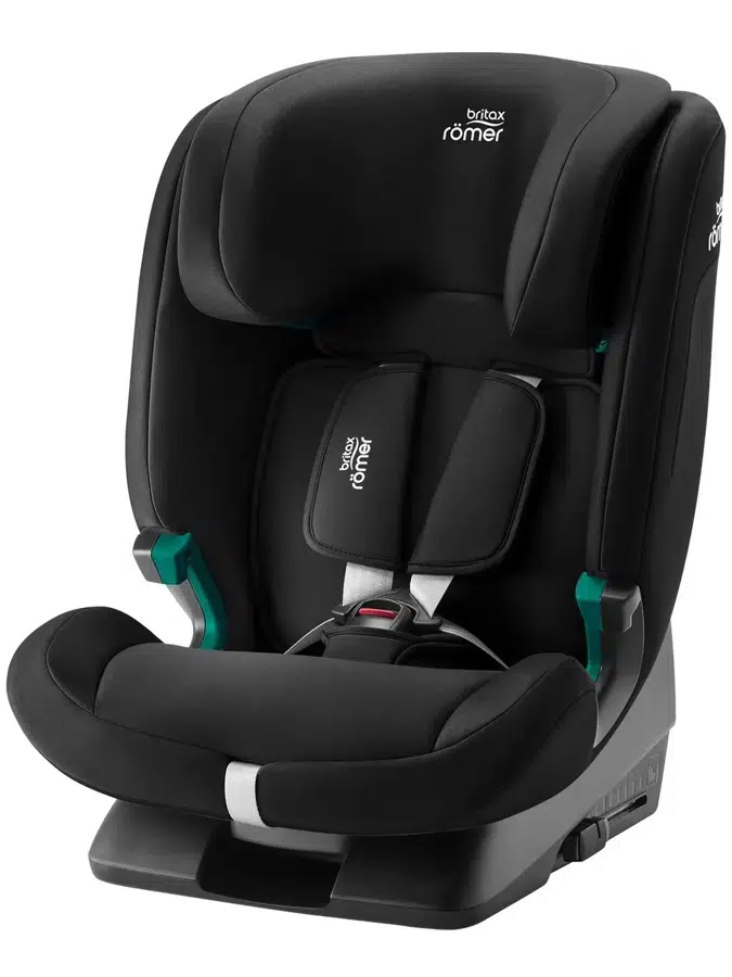 Автокресло 1/2/3 Britax Roemer EVOLVAFIX Space Black, с 15 месяцев до 12 лет, (76 - 150 см), черный