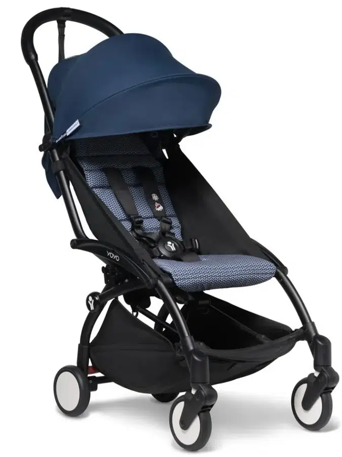 Коляска прогулочная Babyzen YOYO2, Эйр Франс Синий (Air France Blue), рама черная