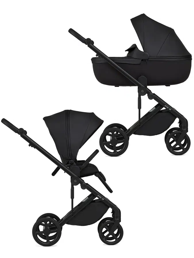 Коляска 2 в 1 ANEX Eli Midnight (2 коробки) el-05