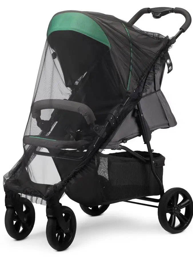 Сетка москитная Roxy- Kids на коляску универсальная 100*145, черный