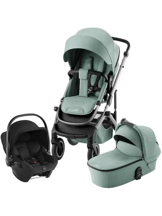 Комплект 3 в 1 Britax Roemer Smile 5Z Jade Green + BABY-SAFE CORE Space Black