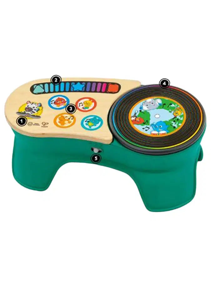 Музыкальная игрушка HAPE «Диджейский пульт-проигрыватель» сенсорный
