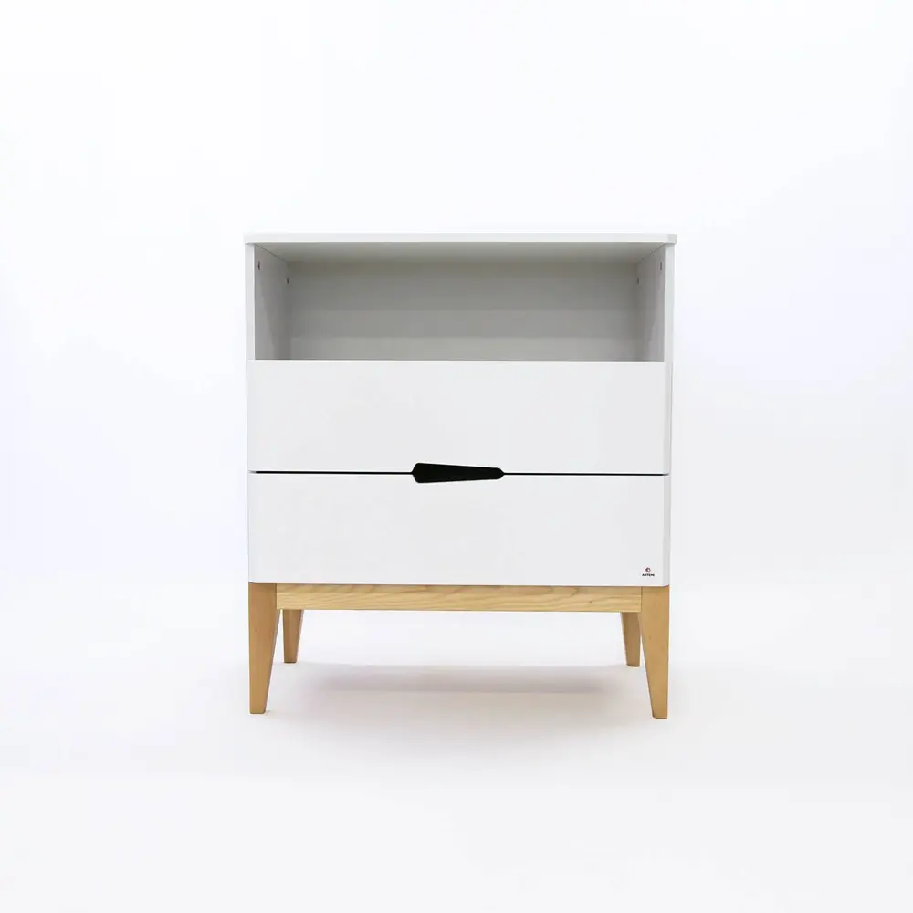 Комод ANTEMI Stella Light белый/дерево НИК 68б/д