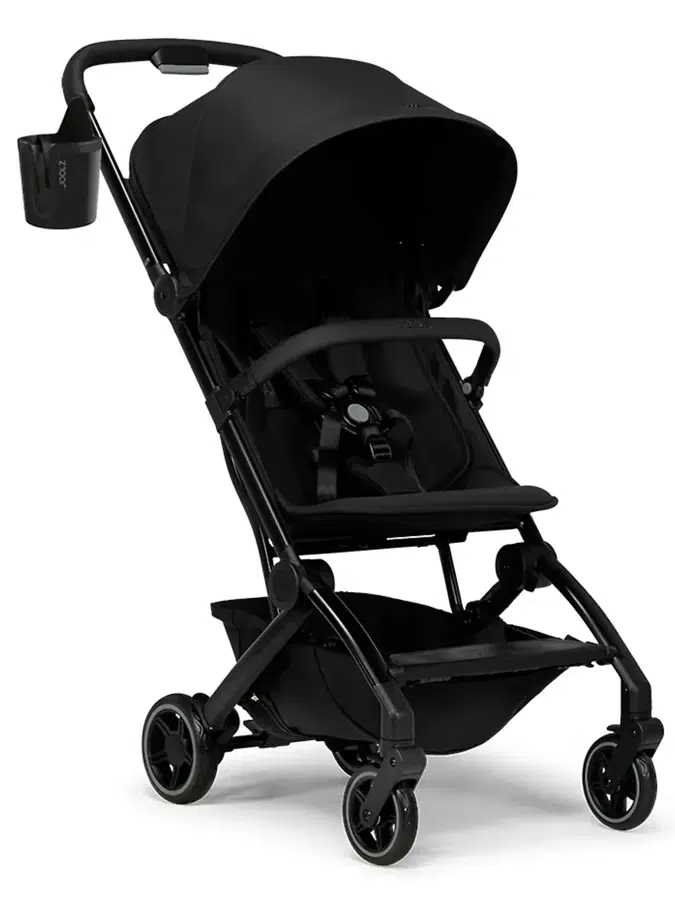 Коляска прогулочная Joolz Aer + Space Black с бампером и подстаканником 310484
