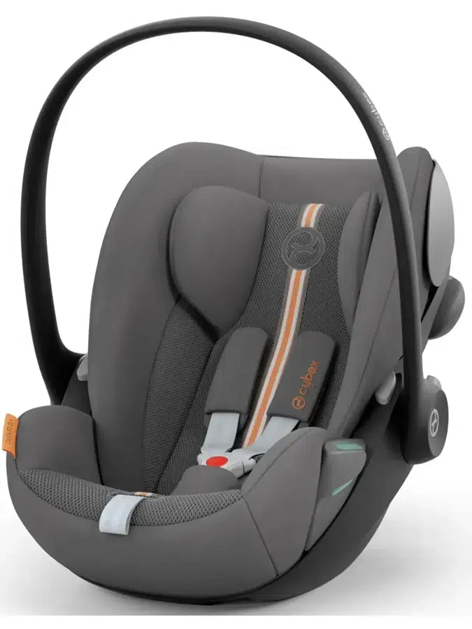 Автокресло 0+ CYBEX Cloud G i-Size Plus Lava Grey, с рождения до 13 кг, ростом до 87 см, серый