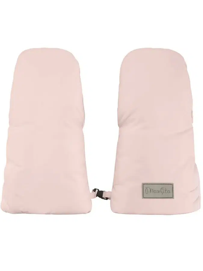 Муфта - варежки для мамы Mansita, цв.бледно-розовый, р.универсальный (р.one size), утепленная