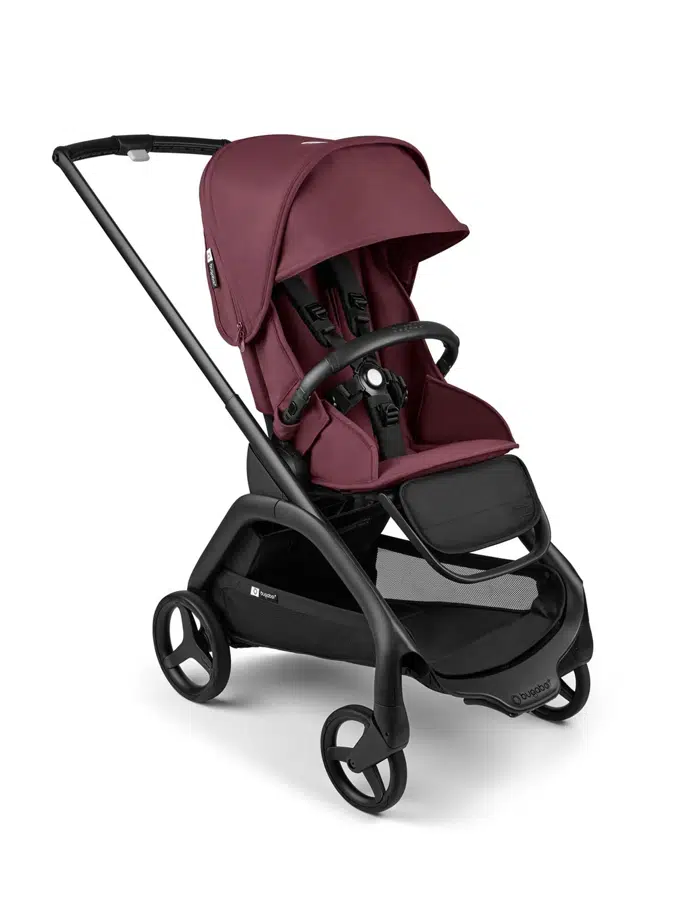 Коляска прогулочная Bugaboo Dragonfly complete BLACK/DARK CHERRY-DARK CHERRY 100176081