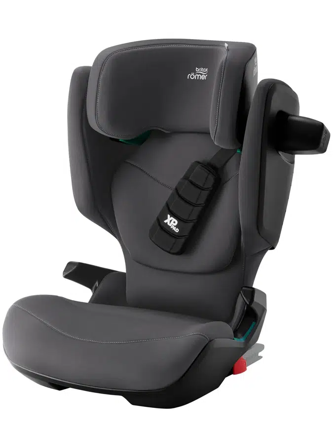 Автокресло 2/3 Britax Roemer KIDFIX PRO i-SIZE Classic Midnight Grey,3,5 до 12 лет,15-36 кг (100-150 см), isofix,серый