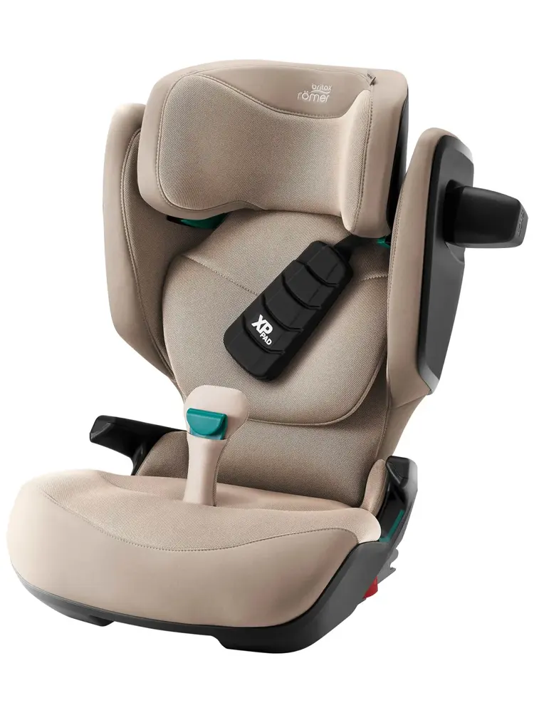 Автокресло 2/3 Britax Roemer KIDFIX PRO i-SIZE Style Teak, от 3,5 до 12 лет, 15-36 кг (100 - 150 см), isofix, бежевый