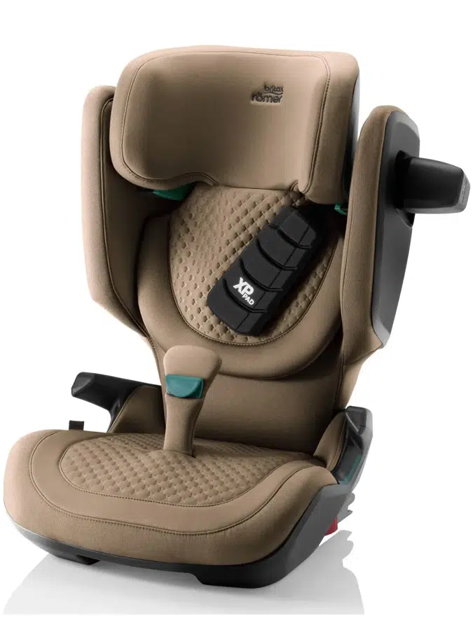 Автокресло 2/3 Britax Roemer KIDFIX PRO i-SIZE LUX Warm Caramel, 3,5 до 12 лет,15-36 кг (100-150 см), isofix, карамель