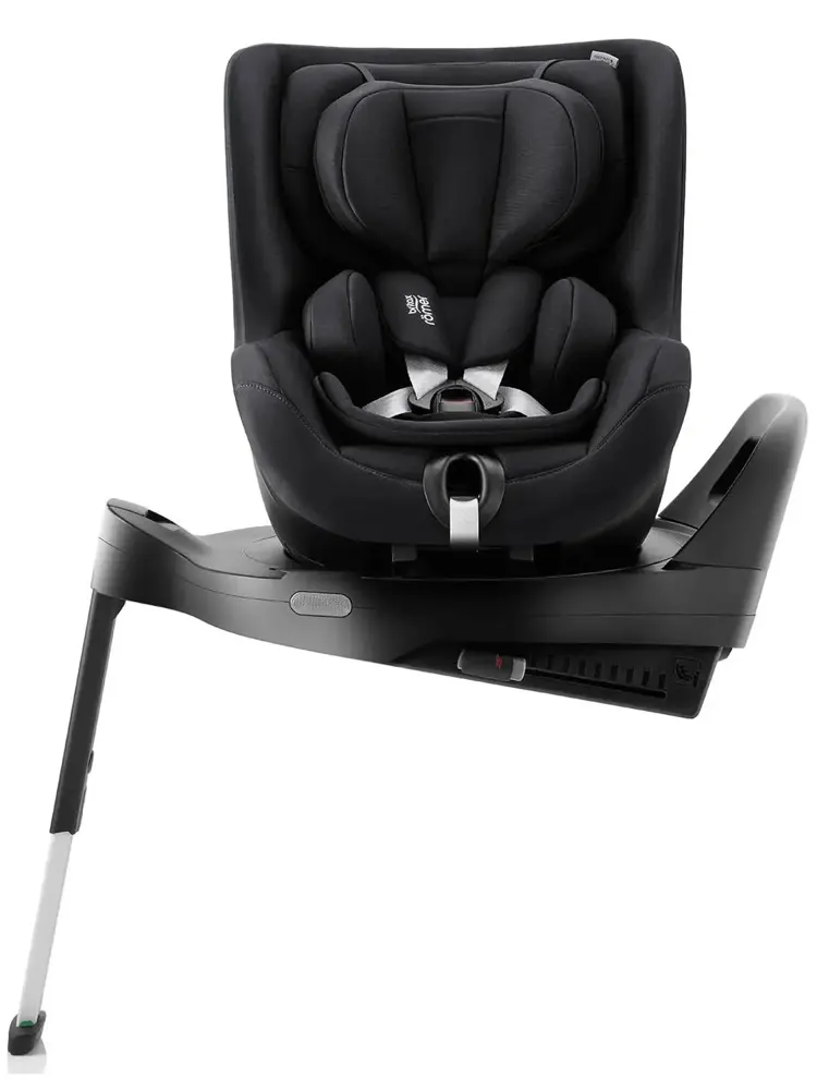 Автокресло 0+/1 Britax Roemer DUALFIX PRO Classic Deep Black, с рождения до 19 кг, (40 до 105 см), черный