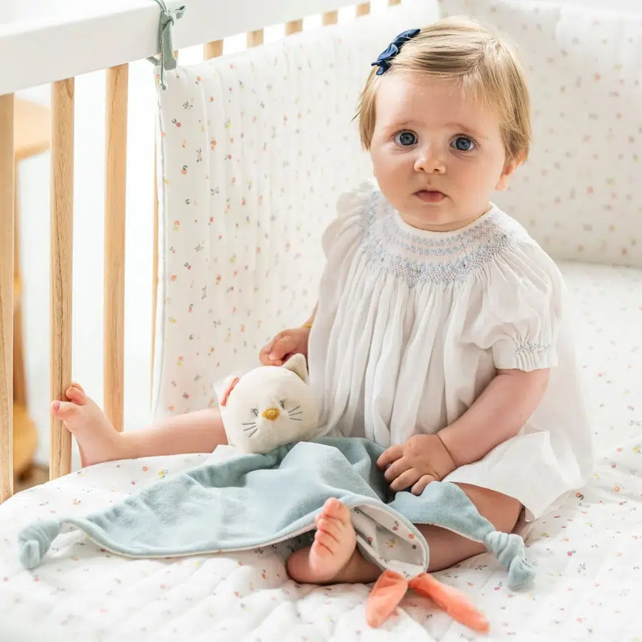 Игрушка мягкая Nattou Doudou большая MILA ZOË LANA Кот 266130