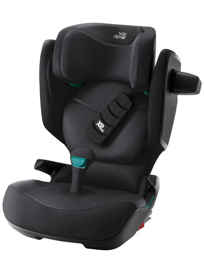 Автокресло 2/3 Britax Roemer KIDFIX PRO i-SIZE Style Carbon Black, 3,5 до 12 лет, 15-36 кг (100-150 см), isofix, черный