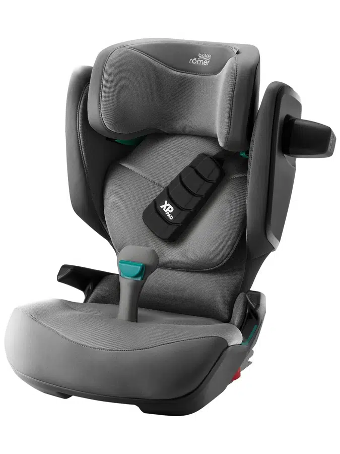 Автокресло 2/3 Britax Roemer KIDFIX PRO i-SIZE Style Mineral Grey, 3,5 до 12 лет, 15-36 кг (100-150 см), isofix, серый