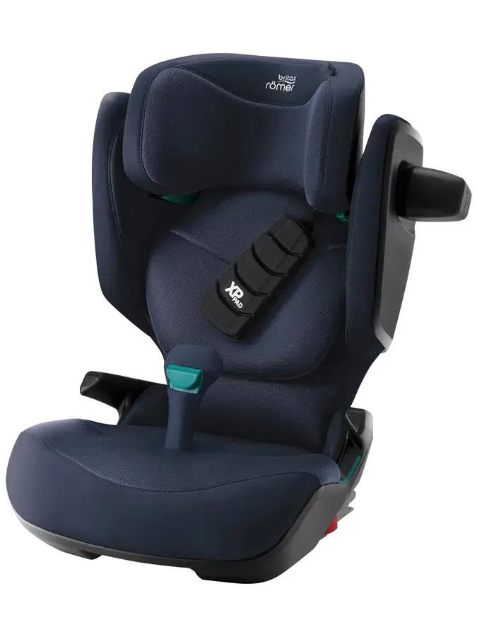 Автокресло 2/3 Britax Roemer KIDFIX PRO i-SIZE Style Night Blue, от3,5 до 12 лет, 15-36 кг (100-150 см), isofix, синий