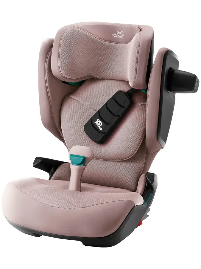 Автокресло 2/3 Britax Roemer KIDFIX PRO i-SIZE Style Dusty Rose,от 3,5 до 12 лет,15-36 кг (100-150 см), isofix, розовый