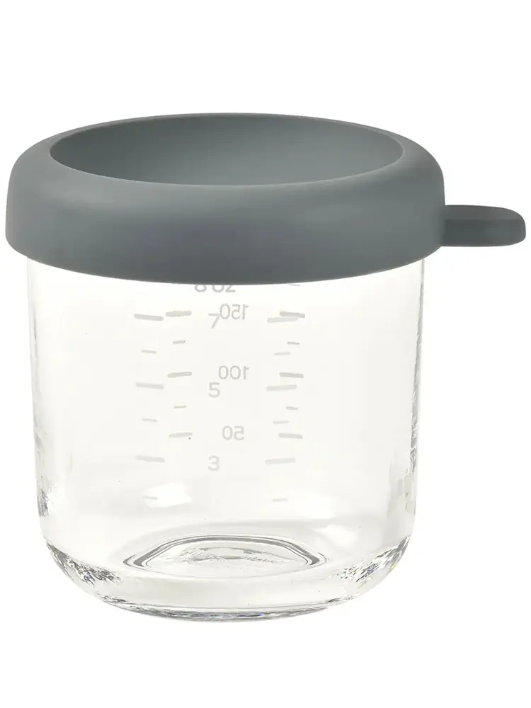 Контейнер Beaba стеклянный, с крышкой, 250мл, д/хранения продуктов/PORTION VERRE MINERAL 914012