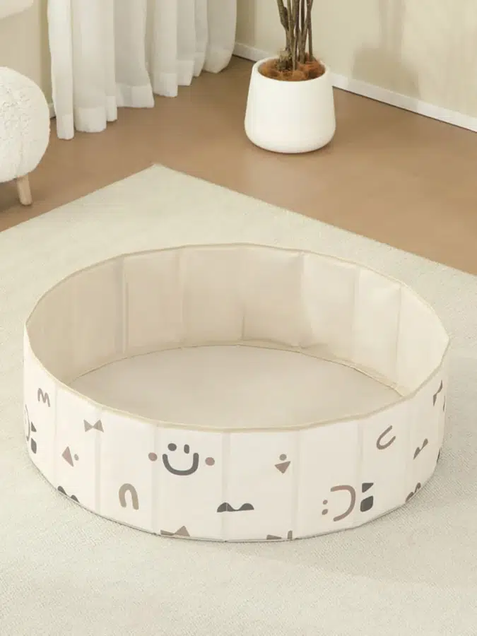 Бассейн сухой для шариков UNIX Kids Smile 100 см Camel (без шариков) PPBP100CL