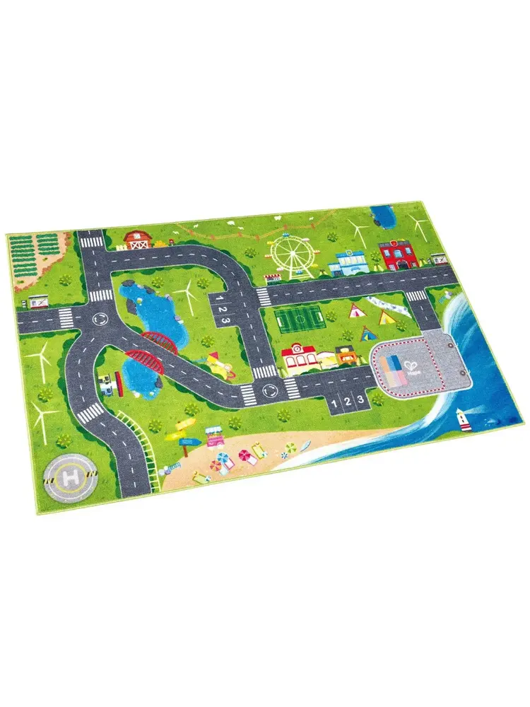 Игровой коврик HAPE «Дорожное движение» 150х95 см, противоскользящий