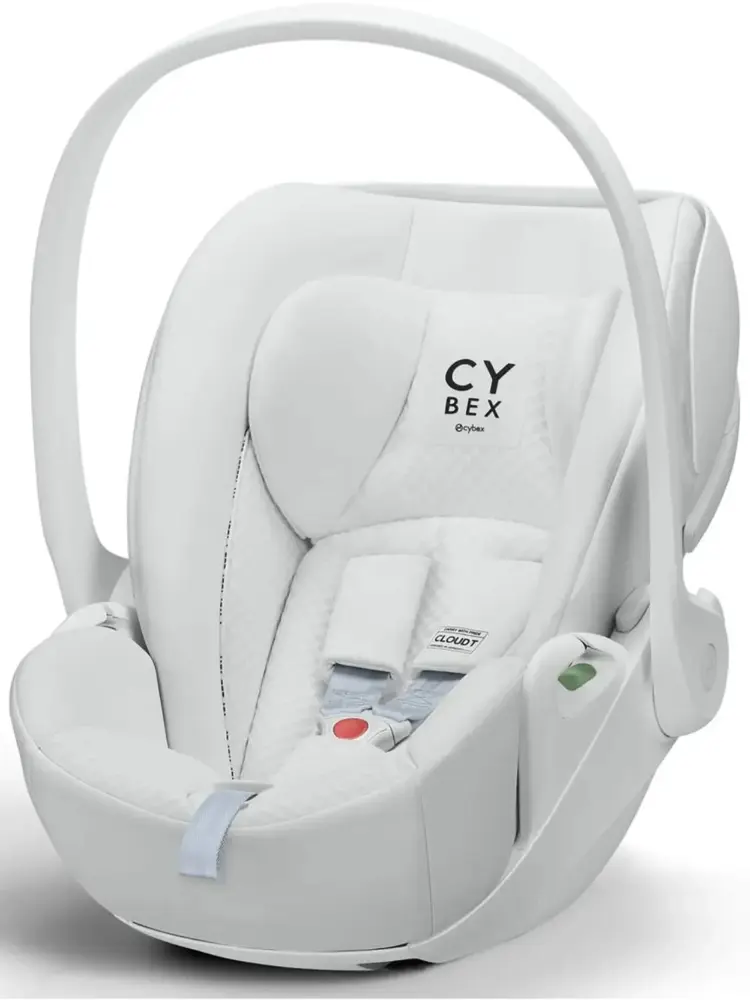 Автокресло 0+ CYBEX Cloud T i-Size FE Urban Mobility White, с рождения до 13 кг, рост от 45 до 87 см, белый