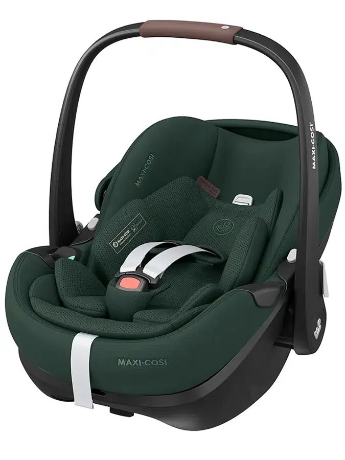 Автокресло 0+ Maxi-cosi Pebble 360 Pro Twillic Green/зеленый (2024)
